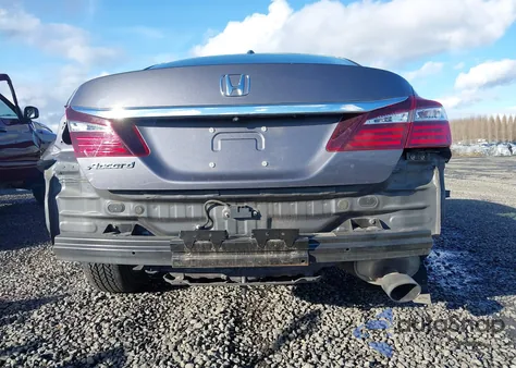 2016 Honda Accord Ex-L from USA, damaged, VIN 1HGCR2F81GA124635